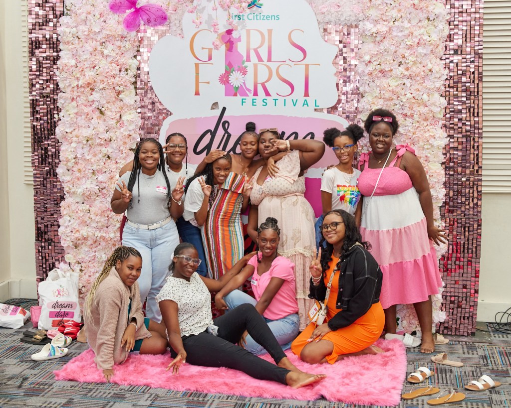 Group shot captured with the girls