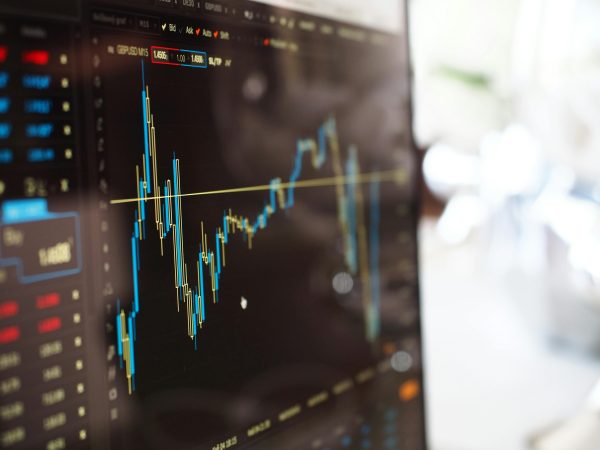 Stock Exchange image of fluctuations in investments