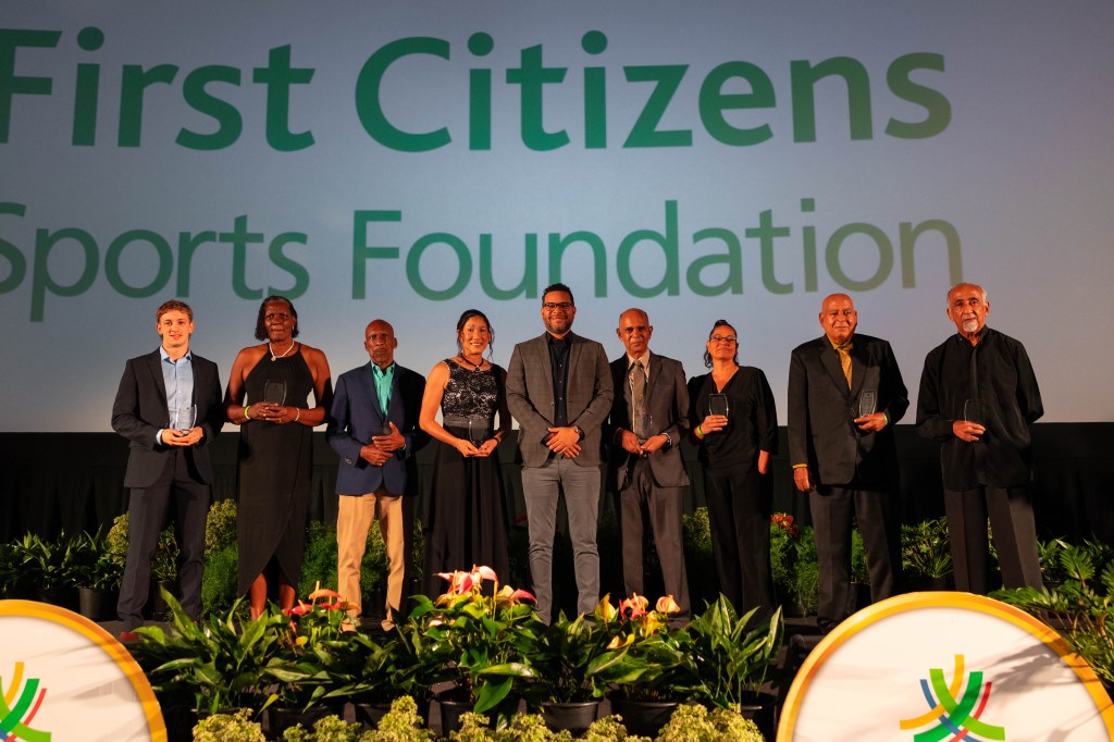 Senator Randall Mitchell, Minister of Tourism, Culture and th Arts, (acting Minister of Sport and Community Development in March 2023) welcomed the 2023 Sports Hall of Fame inductees at the First Citizens Sports Awards last year.