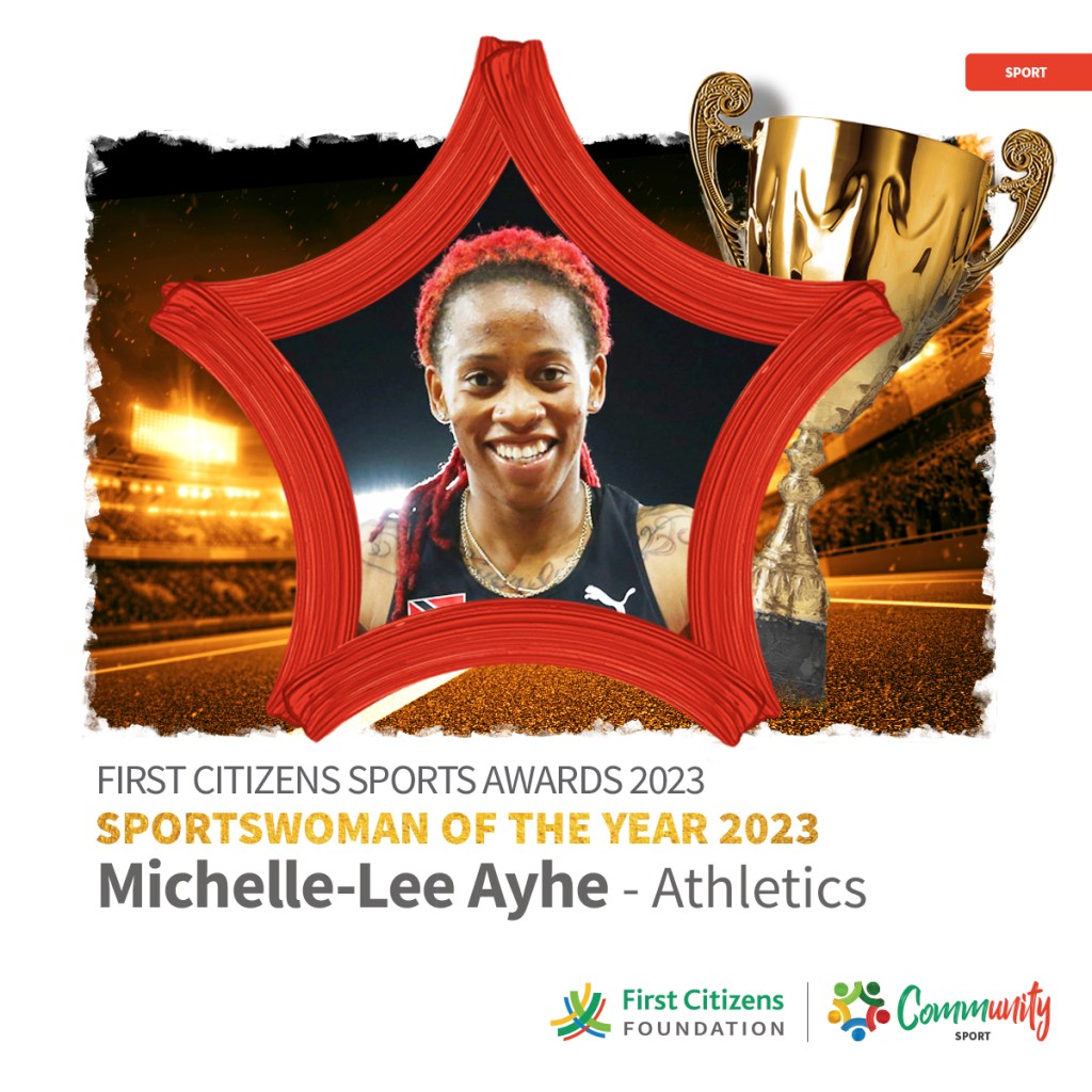 2023 Sportswoman of the year Michelle Lee-Ayhe - Athletics