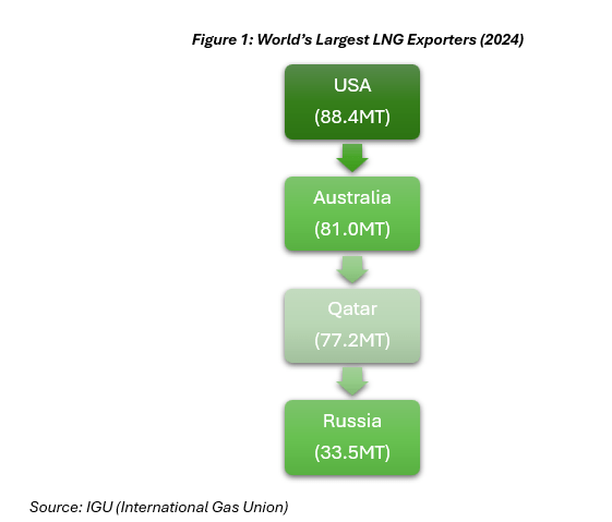 World's Largest LNGs Exporter (2024)
